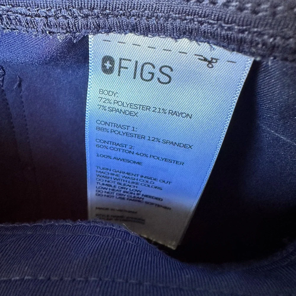 Figs Navy Blue Joggers Men’s L